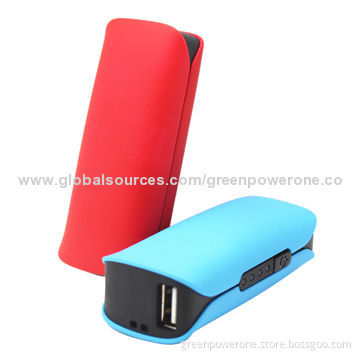 1,800/2,200/2,600mAh Mobile Phone Use Elegant Appearance Power Banks with Short-circuit Protection